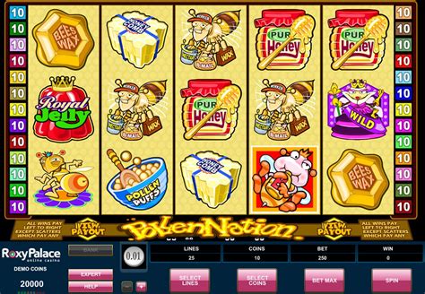 Pollen Nation Bee Slot Microgaming .